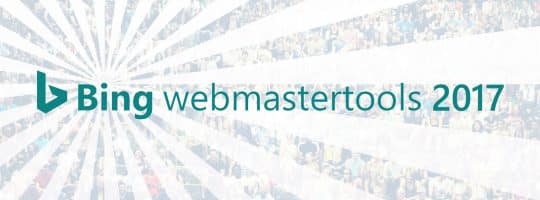 Bing Webmaster Tools 2017