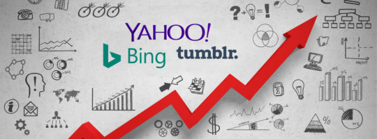 Yahoo, Bing & Tumblr